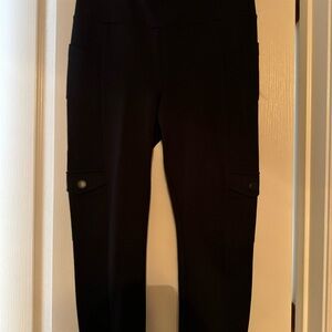Cabi cargo pocket black legging - medium.